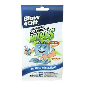 Blow Off 44-Piece Multi-Surface Electronic Cleaning Wipes 6.7 x 7.9inch Blow Off 44-Piece Multi-Surface Electronic Cleaning Wipes 6.7 x 7.9inch